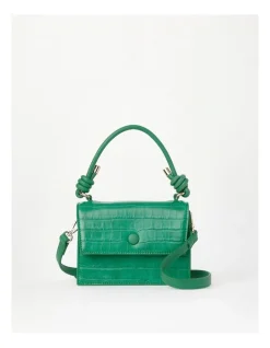 Tokito Lima Top Handle Crossbody Bag In Green