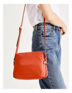 Marcs Maldives Multi Gusset Crossbody Bag In Peach -Mocha shop 930626470 4 1 720x928