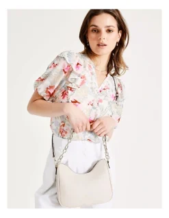 Leona By Leona Edmiston My Forever Quilted Shoulder Bag In Ecru -Mocha shop 930627100 4 2 720x928