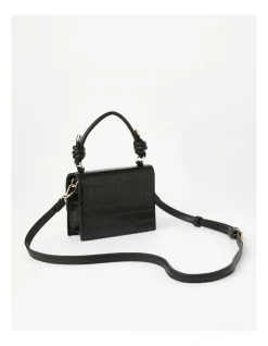 Tokito Lima Top Handle Crossbody Bag In Black -Mocha shop 930840490 3 1 720x928