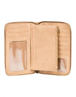Roxy Back In Brooklyn Wallet In Beige 8 Roxy Back In Brooklyn Wallet In Beige -Mocha shop 931791700 3 720x928
