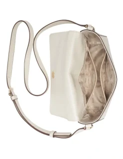 DKNY Bryant Flapover Crossbody Bag In Stone -Mocha shop 934301350 3 720x928