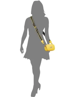 DKNY Odette Camera Crossbody Bag In Yellow -Mocha shop 934301980 5 720x928