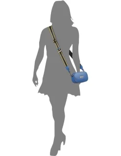 DKNY Odette Camera Crossbody Bag In Blue -Mocha shop 934302070 6 720x928