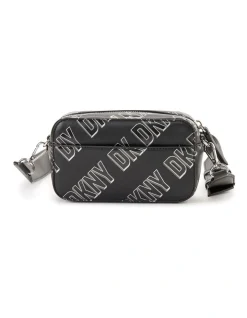 DKNY Tilly Camera Crossbody Bag In Black/White -Mocha shop 934302340 3 720x928