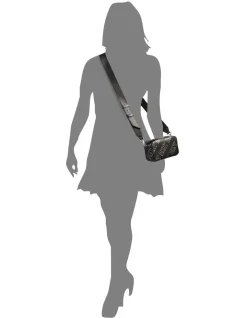 DKNY Tilly Camera Crossbody Bag In Black/White -Mocha shop 934302340 6 720x928