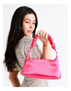 Tokito Casablanca Baguette Shoulder Bag In Fuchsia -Mocha shop 934542460 4 720x928