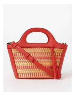 Piper Miami Tote Bag In Coral