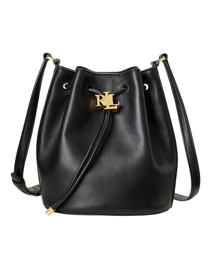 Lauren Ralph Lauren Andie 19 Bucket Shoulder Bag In Black 3 Lauren Ralph Lauren Andie 19 Bucket Shoulder Bag In Black