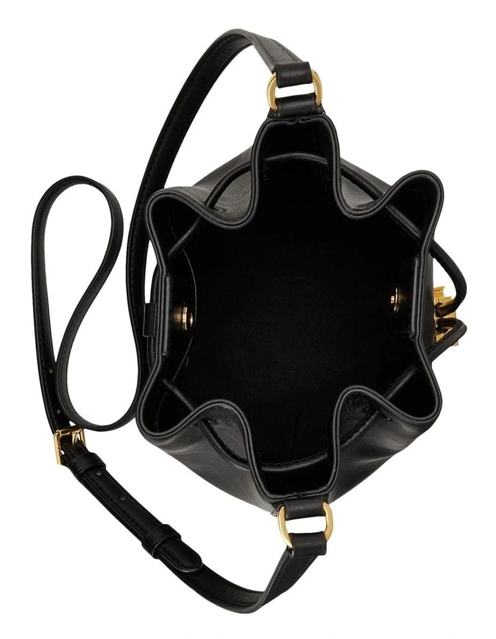 Lauren Ralph Lauren Andie 19 Bucket Shoulder Bag In Black 6 Lauren Ralph Lauren Andie 19 Bucket Shoulder Bag In Black - Image 4