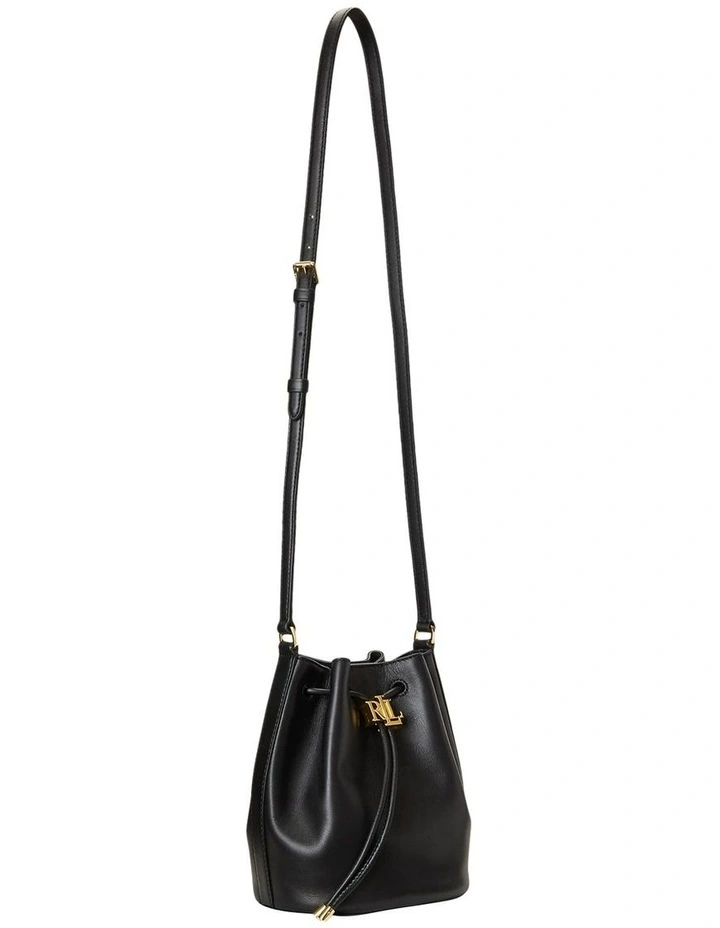 Lauren Ralph Lauren Andie 19 Bucket Shoulder Bag In Black 8 Lauren Ralph Lauren Andie 19 Bucket Shoulder Bag In Black - Image 6