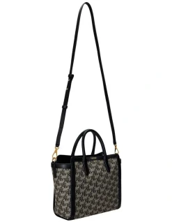 Lauren Ralph Lauren Tyler 24 Zip Top Tote Bag -Mocha shop 934583680 4 720x928