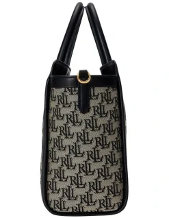 Lauren Ralph Lauren Tyler 24 Zip Top Tote Bag -Mocha shop 934583680 5 720x928