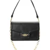 Lauren Ralph Lauren Sydnee 25 Flapover Shoulder Bag In Black 2 Lauren Ralph Lauren Sydnee 25 Flapover Shoulder Bag In Black -Mocha shop 934583770 1 720x928
