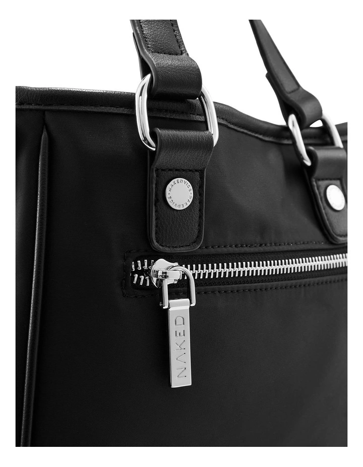 Nakedvice The Kyle Handbag In Black/Silver 7 Nakedvice The Kyle Handbag In Black/Silver - Image 5