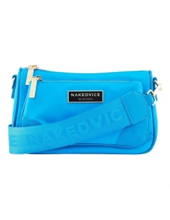 Nakedvice The Hunter Nylon Handbag In Cobalt Blue