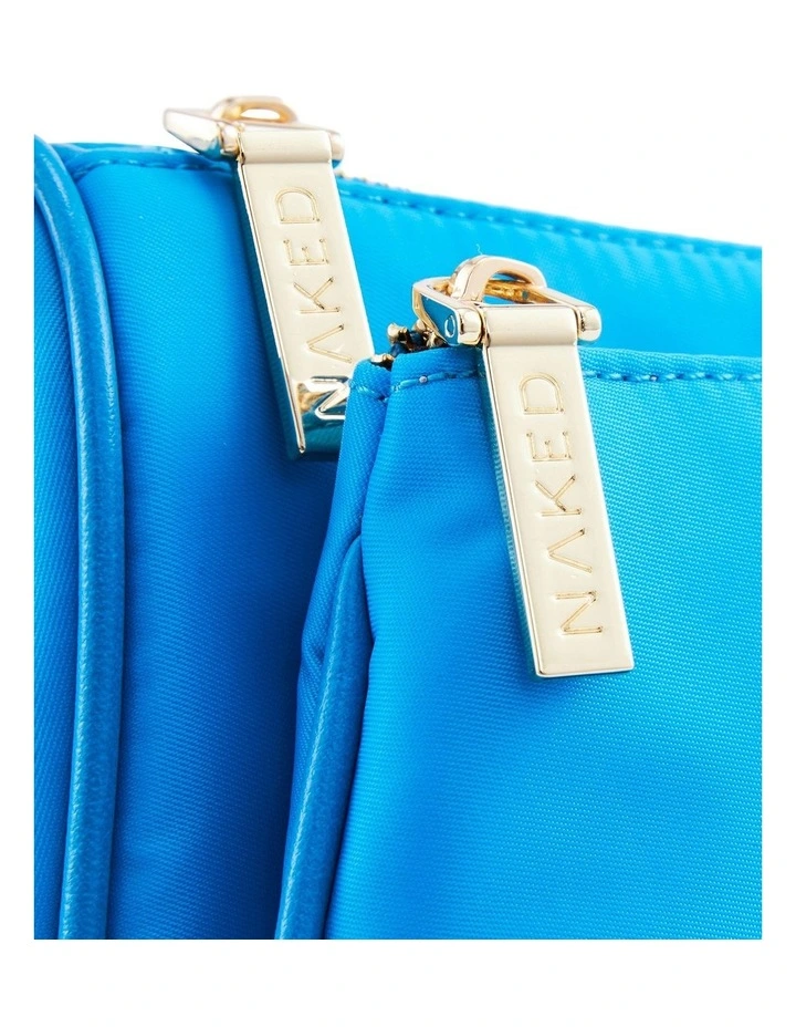Nakedvice The Hunter Nylon Handbag In Cobalt Blue 7 Nakedvice The Hunter Nylon Handbag In Cobalt Blue - Image 5