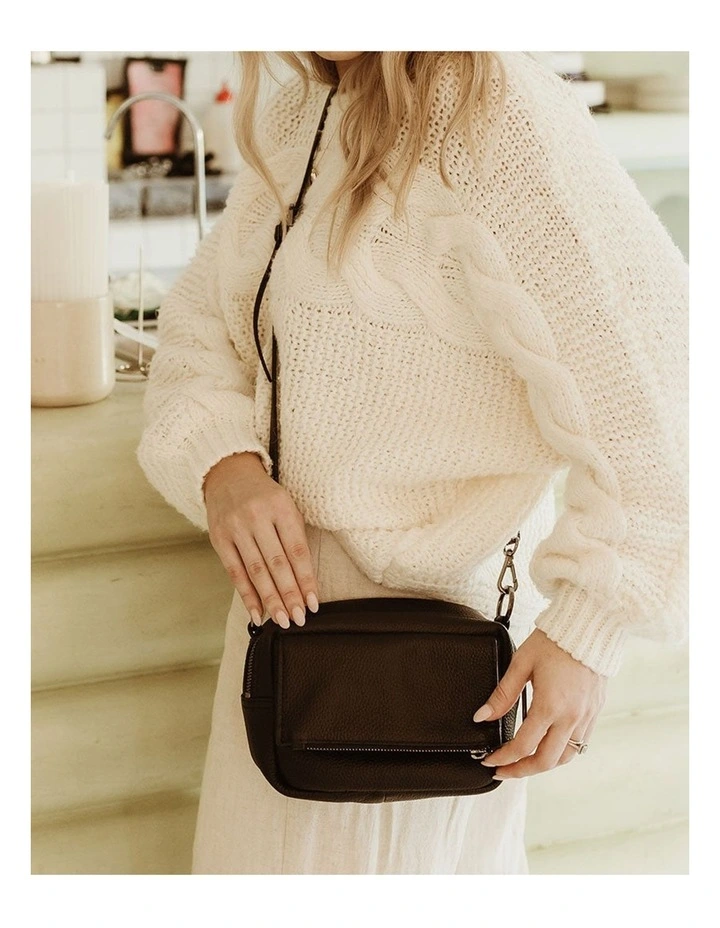 OiOi Playground Crossbody Bag In Jet Black 7 OiOi Playground Crossbody Bag In Jet Black - Image 5