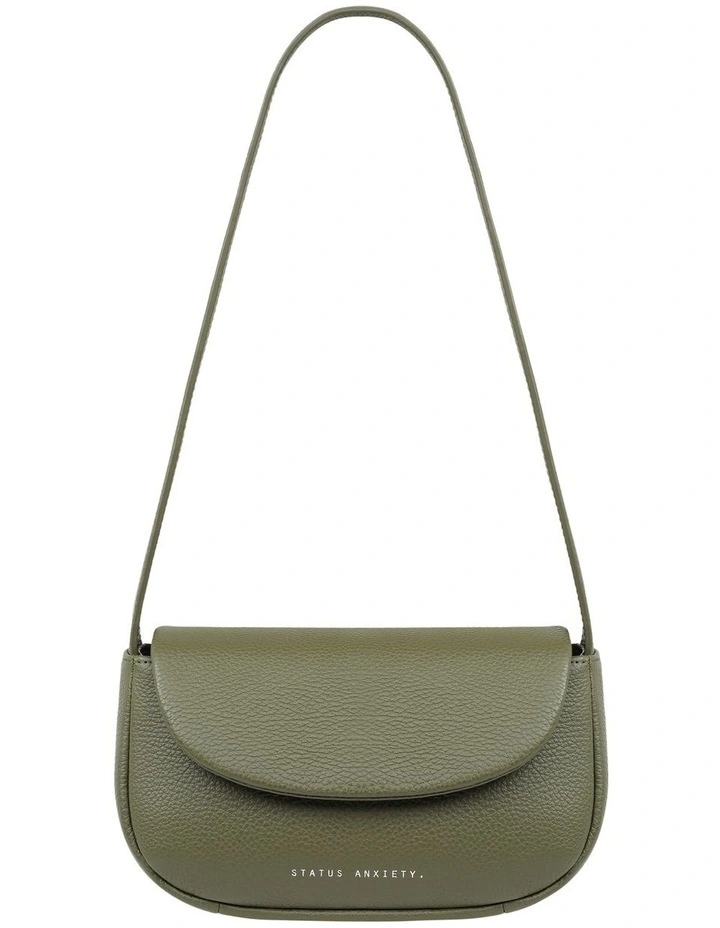 Status Anxiety One Of These Days Flapover Shoulder Bag In Khaki 3 Status Anxiety One Of These Days Flapover Shoulder Bag In Khaki
