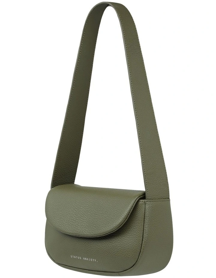 Status Anxiety One Of These Days Flapover Shoulder Bag In Khaki 5 Status Anxiety One Of These Days Flapover Shoulder Bag In Khaki - Image 3