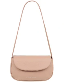 Status Anxiety One Of These Days Flapover Shoulder Bag In Dusty Pink