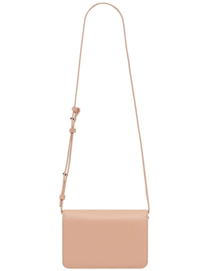 Status Anxiety She Burns Chain Flapover Crossbody Bag In Dusty Pink 5 Status Anxiety She Burns Chain Flapover Crossbody Bag In Dusty Pink - Image 3