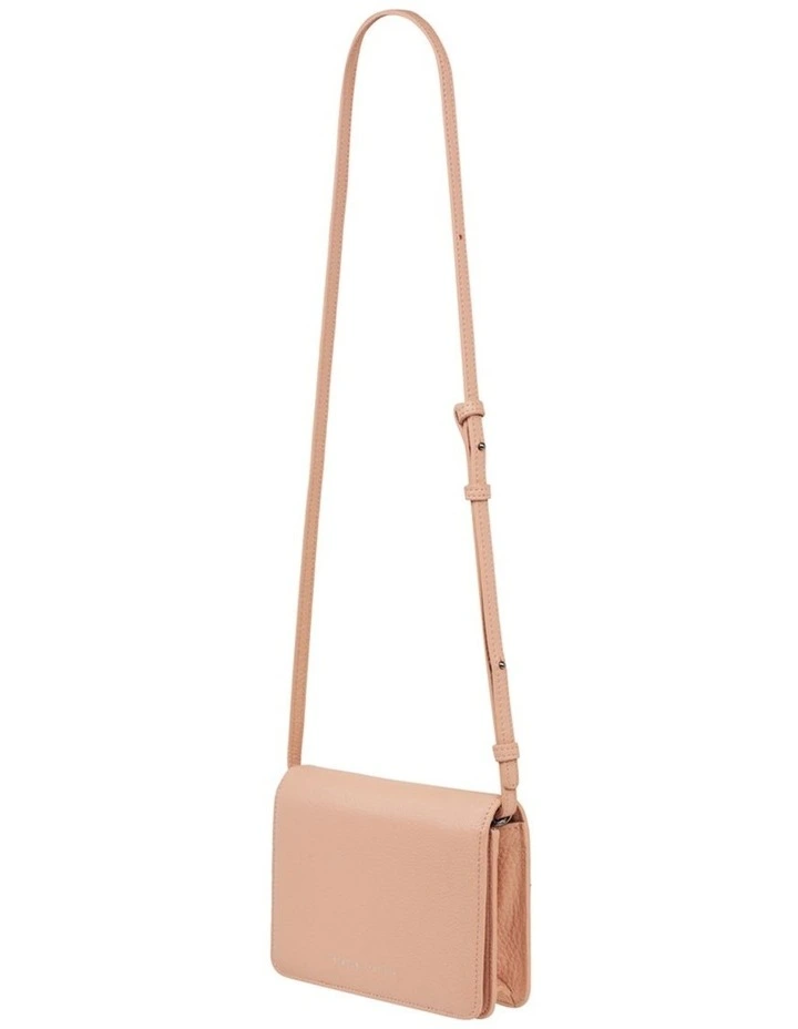 Status Anxiety She Burns Chain Flapover Crossbody Bag In Dusty Pink 6 Status Anxiety She Burns Chain Flapover Crossbody Bag In Dusty Pink - Image 4