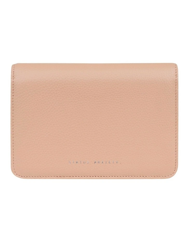 Status Anxiety She Burns Chain Flapover Crossbody Bag In Dusty Pink 8 Status Anxiety She Burns Chain Flapover Crossbody Bag In Dusty Pink - Image 6