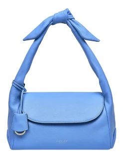 Radley Cranwell Close Medium Flapover Shoulder Bag In Blue
