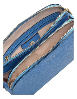 Radley Dukes Place Medium Zip-Top Crossbody Bag In Blue -Mocha shop 936494920 4 1 720x928