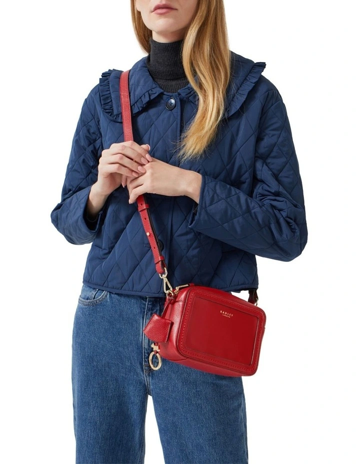 Radley Marsten Mews Mini Zip-Around Crossbody Bag In Red 4 Radley Marsten Mews Mini Zip-Around Crossbody Bag In Red - Image 2