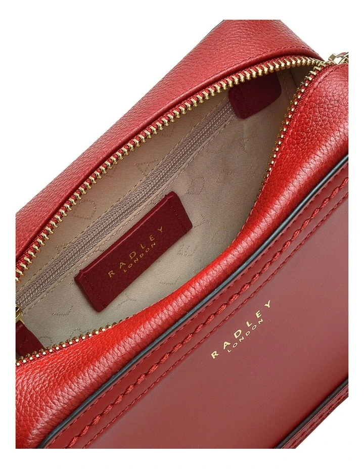 Radley Marsten Mews Mini Zip-Around Crossbody Bag In Red 6 Radley Marsten Mews Mini Zip-Around Crossbody Bag In Red - Image 4