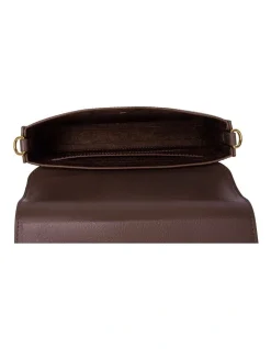 Pixie Mood Larissa Flapover Crossbody Bag In Chocolate Brown 6 Pixie Mood Larissa Flapover Crossbody Bag In Chocolate Brown -Mocha shop 938941840 2 720x928