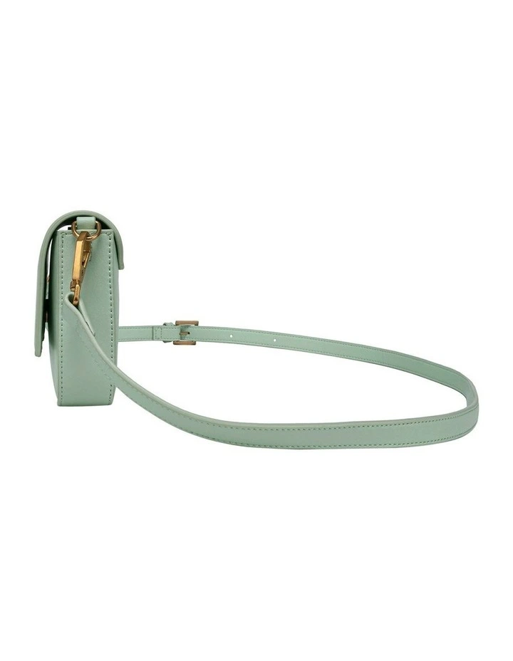 Pixie Mood Larissa Flapover Crossbody Bag In Pistachio Green 6 Pixie Mood Larissa Flapover Crossbody Bag In Pistachio Green - Image 4