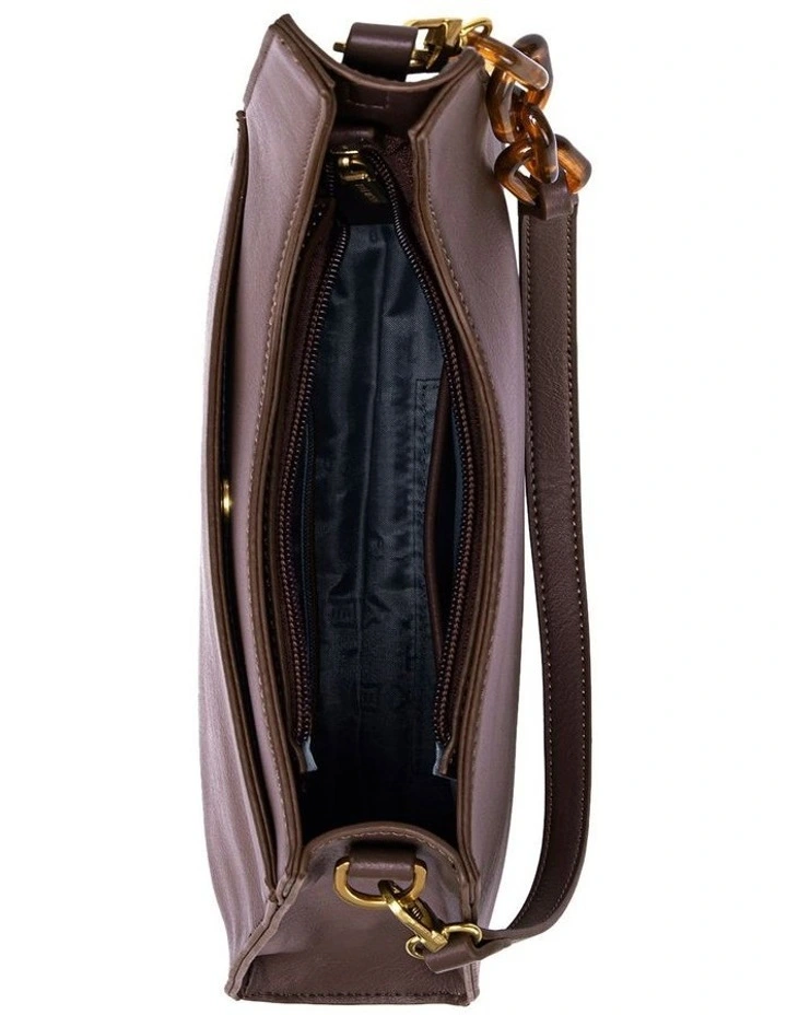 Pixie Mood Mya Shoulder Bag In Chocolate Brown 5 Pixie Mood Mya Shoulder Bag In Chocolate Brown - Image 3