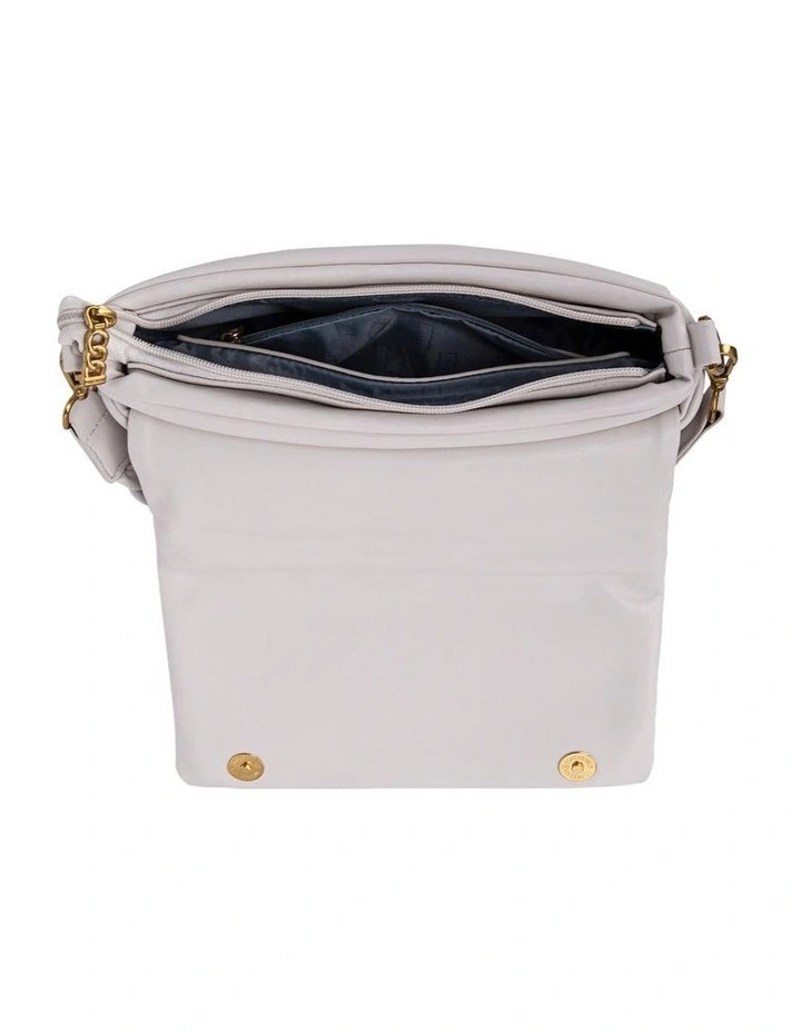 Pixie Mood Bubbly Flapover Shoulder Bag In Ivory 6 Pixie Mood Bubbly Flapover Shoulder Bag In Ivory - Image 4