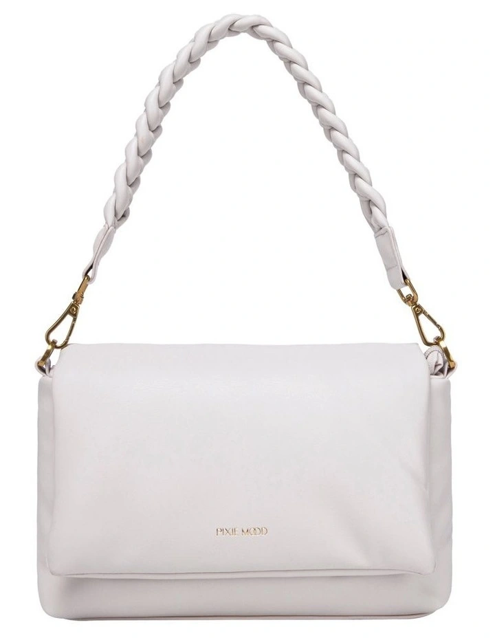 Pixie Mood Bubbly Flapover Shoulder Bag In Ivory 9 Pixie Mood Bubbly Flapover Shoulder Bag In Ivory - Image 7