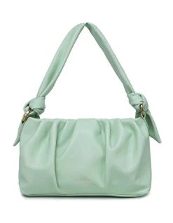 Pixie Mood Luna Baguette Shoulder Bag In Pistachio Green