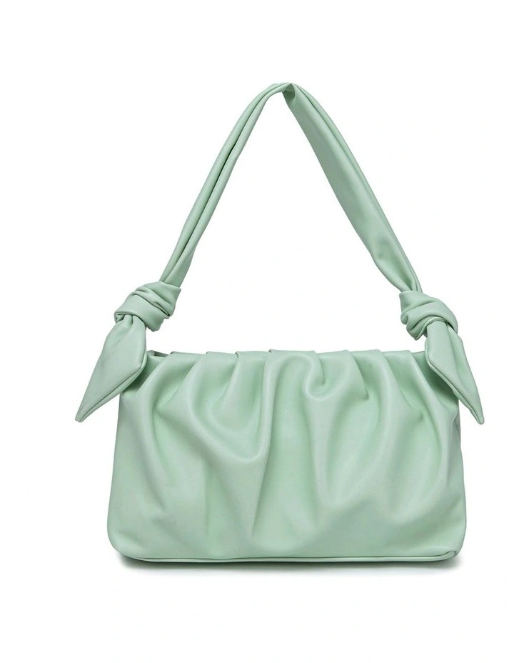 Pixie Mood Luna Baguette Shoulder Bag In Pistachio Green 4 Pixie Mood Luna Baguette Shoulder Bag In Pistachio Green - Image 2