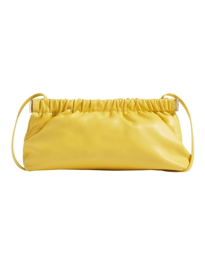 Seed Heritage Gathered Leather Clutch 4 Seed Heritage Gathered Leather Clutch - Image 2