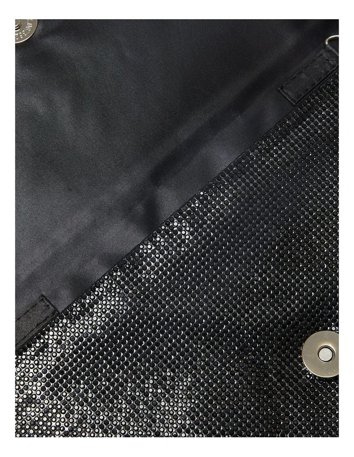 NINA Kimora Crystal Bag In Black 6 NINA Kimora Crystal Bag In Black - Image 4