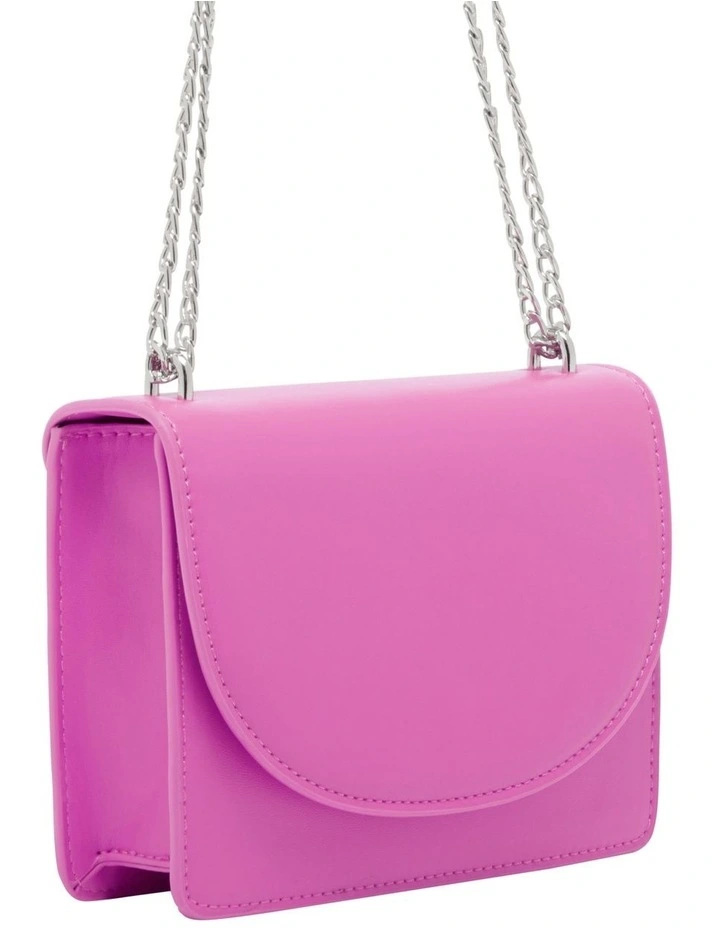 1978W Emma Mini Shoulder Bag In Magenta 5 1978W Emma Mini Shoulder Bag In Magenta - Image 3