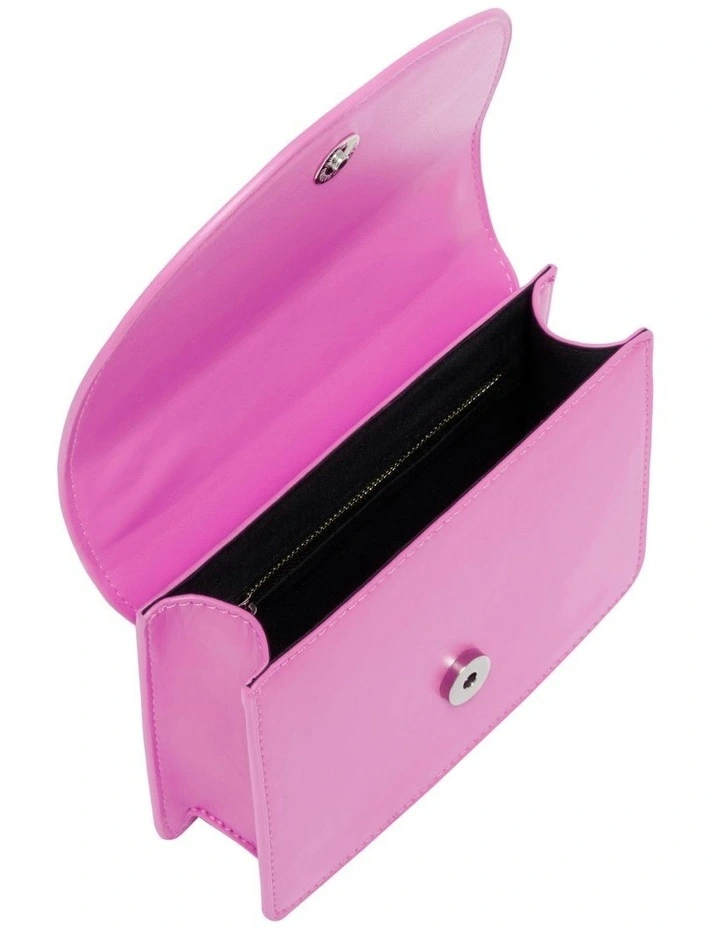 1978W Emma Mini Shoulder Bag In Magenta 6 1978W Emma Mini Shoulder Bag In Magenta - Image 4