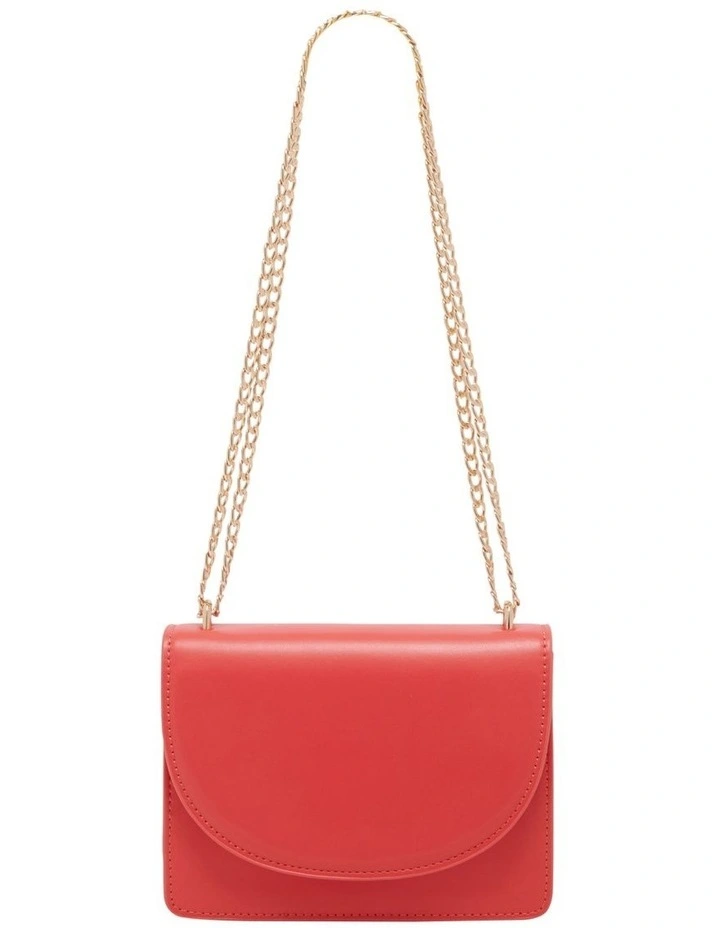 1978W Emma Mini Shoulder Bag In Coral 3 1978W Emma Mini Shoulder Bag In Coral
