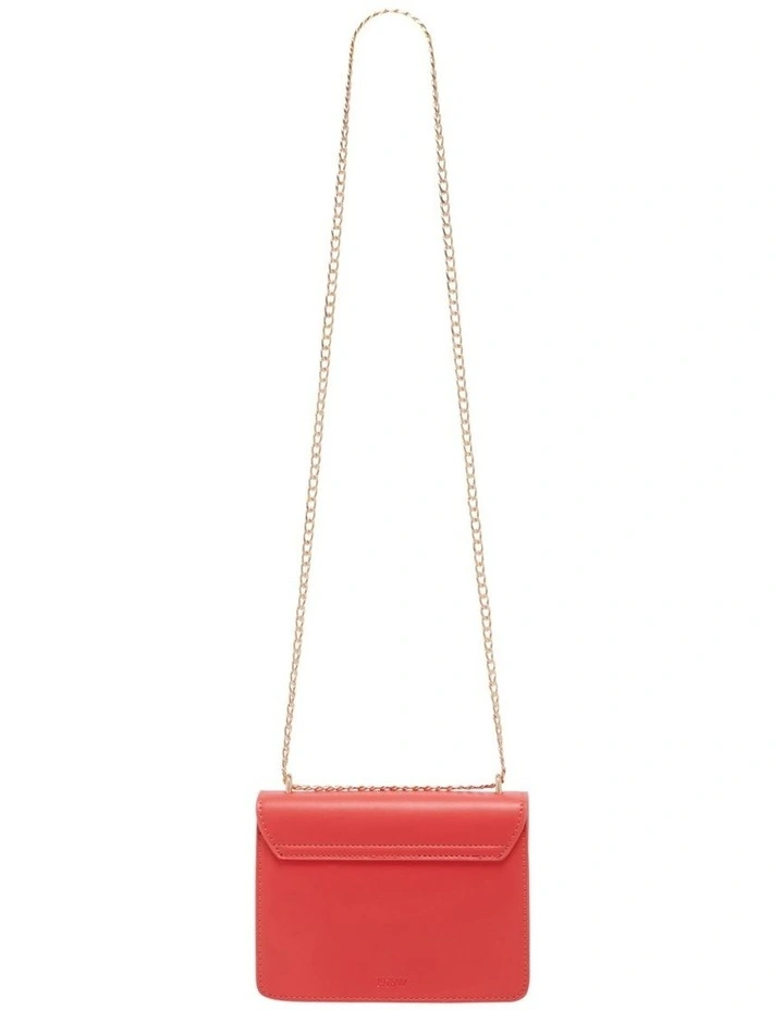 1978W Emma Mini Shoulder Bag In Coral 4 1978W Emma Mini Shoulder Bag In Coral - Image 2