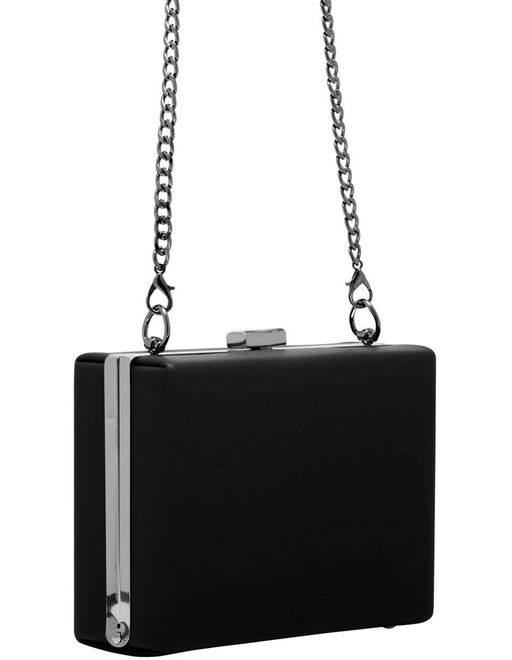 1978W Re-Frame Clutch In Black 5 1978W Re-Frame Clutch In Black - Image 3