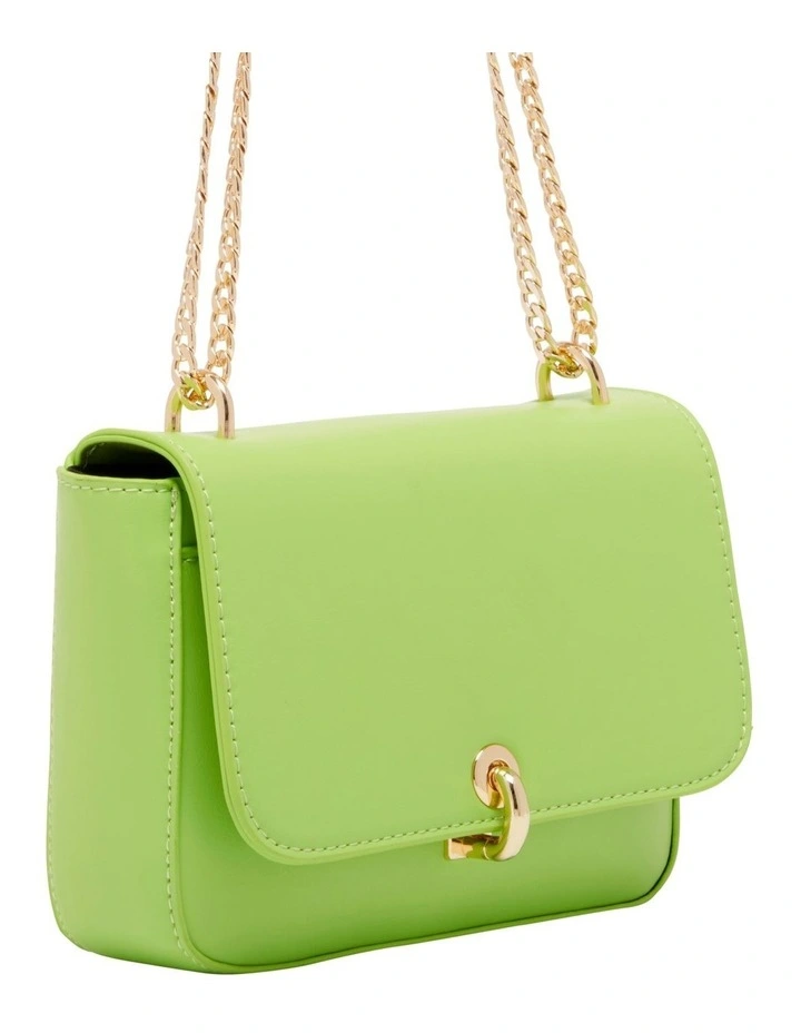 1978W Teeya Crossbody Bag In Lime 5 1978W Teeya Crossbody Bag In Lime - Image 3