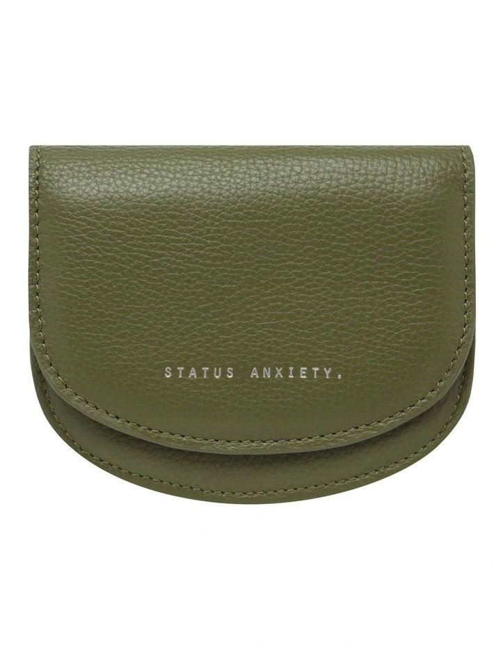 Status Anxiety Us For Now Coin Purse In Khaki 3 Status Anxiety Us For Now Coin Purse In Khaki