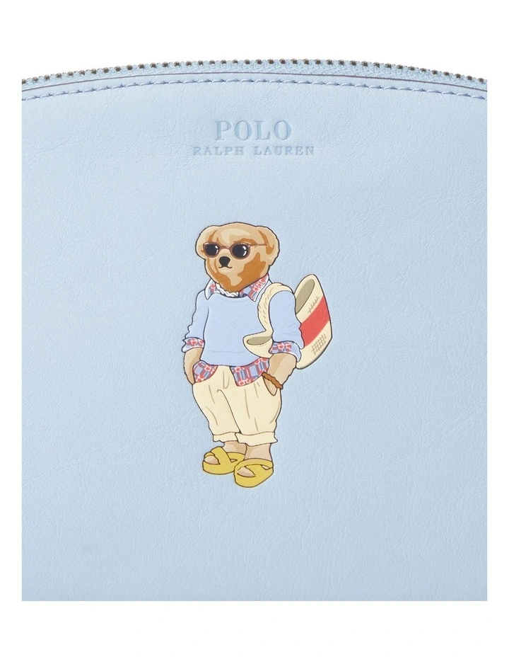 Polo Ralph Lauren Summer Cable Polo Bear Cosmetic Case In Blue 7 Polo Ralph Lauren Summer Cable Polo Bear Cosmetic Case In Blue - Image 5