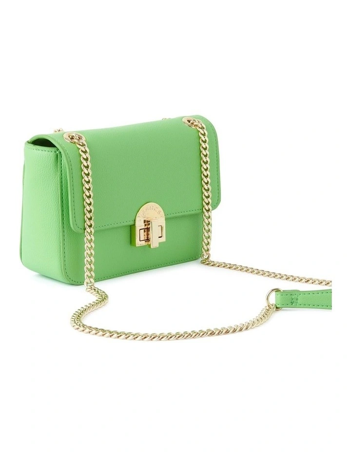 Marcs Mila Turn Lock Bag In Green 3 Marcs Mila Turn Lock Bag In Green